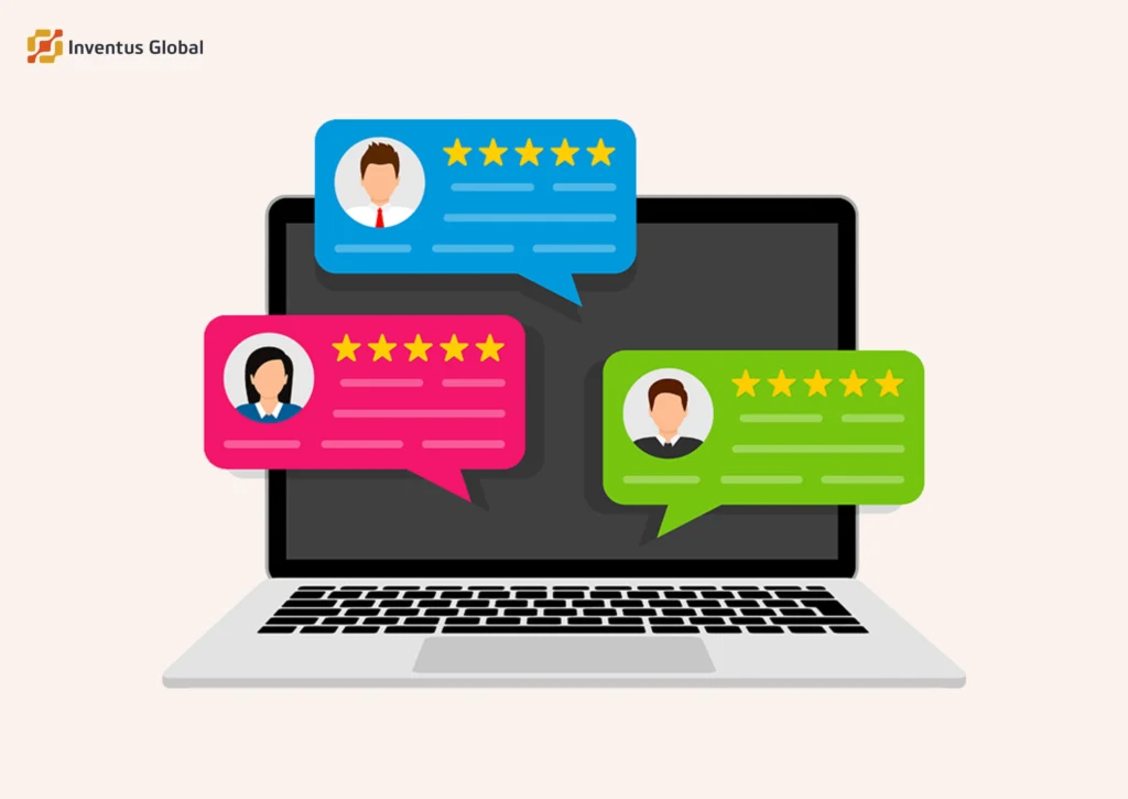 Online reviews for brands