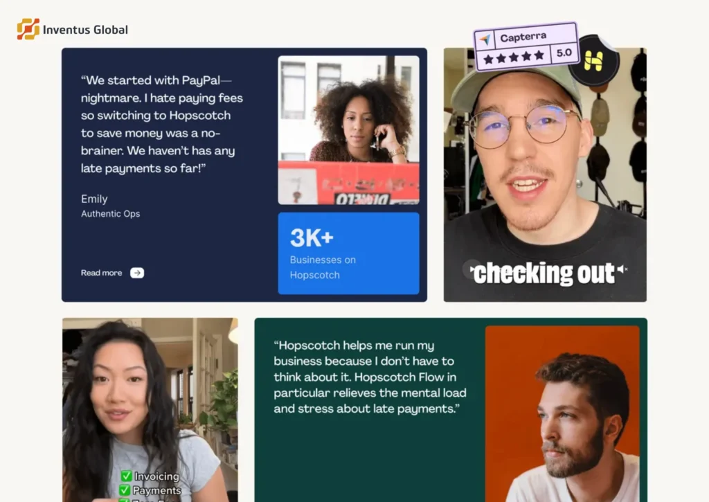 short testimonial clips